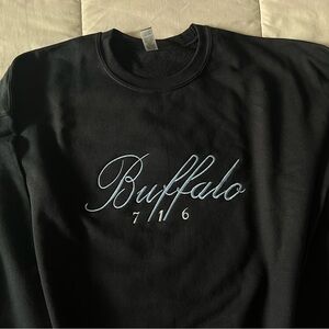 Buffalo 716 Embroidered Crewneck Sweatshirt